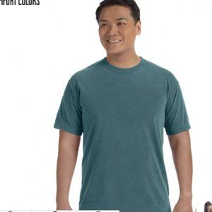 NWOT Comfort Colors C1717 Emerald Adult Heavyweight RS T-Shirt